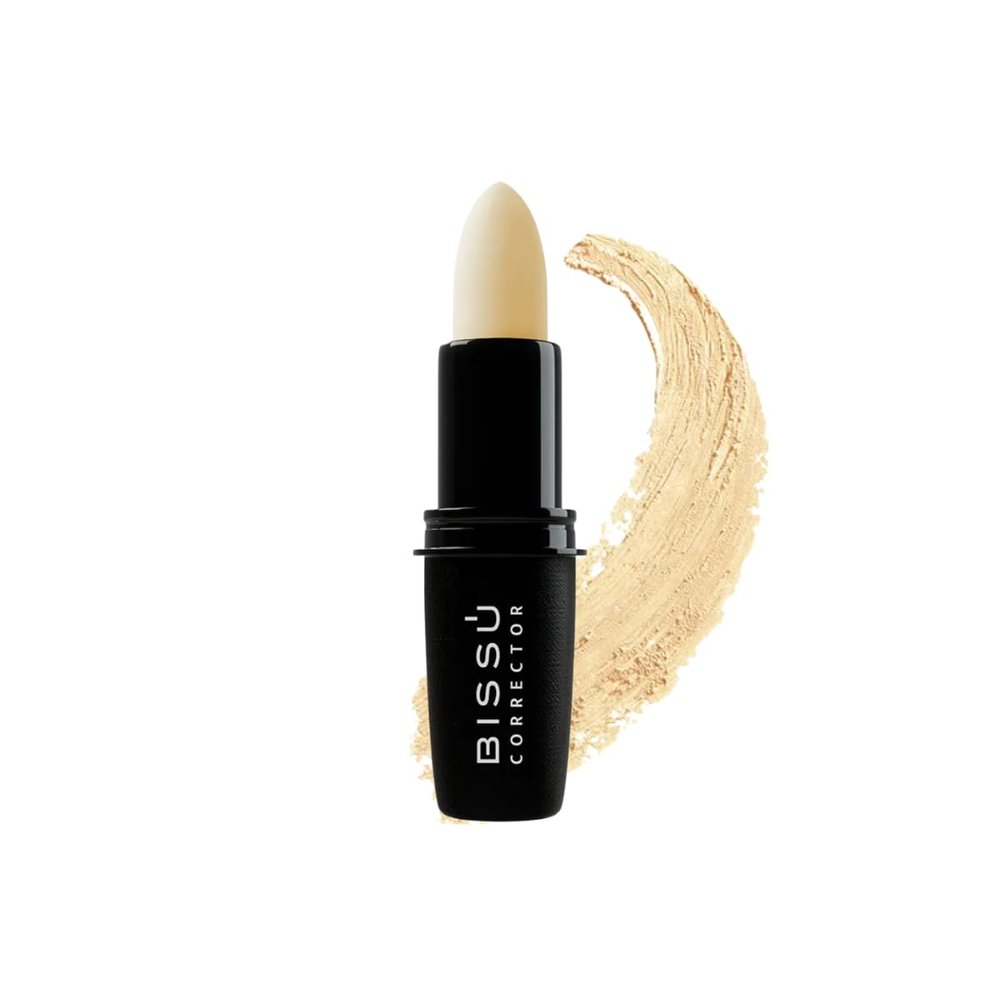 Biss Stick Correcting Concealer - 15 Versatil Shades, Natural Finish, Contouring, Highlighting, Easy Application, 4,7 grms (Yellow, Stick)