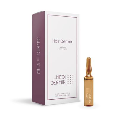 Generic Hair Dermik 50ml Dermocosmetic Serum Medidermik, 0.02 Fl Oz (Pack of 10), Clear