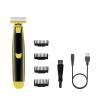 RIJPEX Full Body Washed Wet & Dry Shaver,Electric Shaving Tool for Sideburns,Wet and Dry Shaving Tool for Men (1Pcs), Yellow view 1