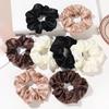 16 Pcs Satin Hair Ties and Holders for Women - Big Scrunchies for Thick, Curly Hair, Ponytail Holders, Cute Pony Tails, No Crease or Damage view 3