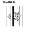 INKARTLINK Tattoo Tech, 2 Sheets Extra large Semi Permanent Tattoo, Adult Art Design Temporary Tattoos, Lasts 1-2 Weeks, Waterproof, Realistic Look, No Adhesive, No Reflection (Flower) view 3