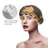Ancient World Globe Hair Cap For Shower, Waterproof Hair Shower Caps For Long Hair, Non-Slip Cute Shower Cap view 4