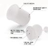 Face Cleanser Foamer Makeup Wash Bubble Maker Travel Household Rich Foam Maker Cup White, Cleansing Appliances Brushes view 4