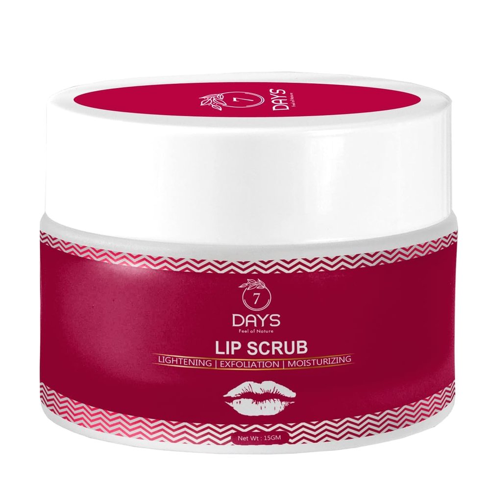 NinthAvenue Basics VIVA Organic Lip Scrub Balm Brightening Dark Lips for Men and Women Dry Lips/Smoker/Chapped Lip & Lipstick Stains Removal Lipcare, 25 g