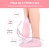 2 Pairs Silicone Socks Silicones Moisturizing Sock for Dry Cracked Feet Soft Gel Socks Foot Care for Women Softening Calluses Repairing Rough Dry Feet Skin view 4