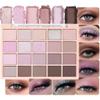 CAKAILA 20Colors Nude Light Pink Purple Basics Matte Eyeshadow Palette,Eye Shadow Travel Makeup Palette all in one Long Lasting Waterproof,Great for Travel Gift Kit view 1