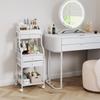 HapiRm Floor Makeup Organizer Storage - Vanity Skincare Make Up Organizers and Storage with Drawers, Cosmetics Display Cases Holder for Skin Care Nail Polish Perfume Makeup Brush view 2