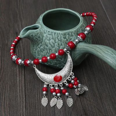 JIMINISO Indian Hair Ornament Tribe Forehead Dance Bride Hair Ornament Wedding Hair Ornament Hairstyle Headdress