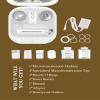 kingdo 4-in-1 Microdermabrasion Machine for Home Use, Professional Microdermabrasion Tool with Diamond Exfoliation, Deep Pore Cleansing, Hydration & LED Mirror view 2