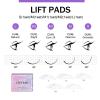 NAOLVE Lash Lift Kit, Eyebrow Lamination Kit, Eyelashes lift Kit, Eyelash Perm Kit, Brow Lamination Kit with Black, Lasts for 6-8 Weeks, for Beginners and Professional view 3