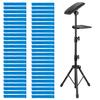 Tattoo Arm Rest Stand with Tray Tattoo Armrest Stand PU Leather Sponge Covers 50PCS Waterproof Square Tattoo Leg Rest Stand Foldable Sponge Pad Tripod with Adjustable Height and Tilt Arm Bar Pad view 1