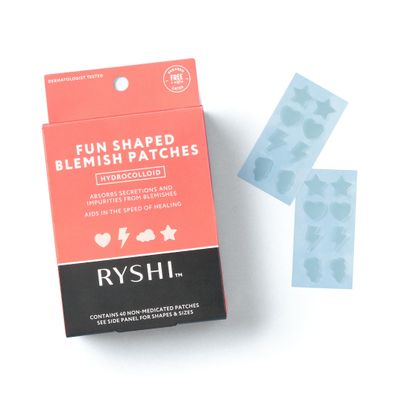 Ryshi Fun Shaped Pimple Patches - 40 Ct