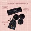 LUCE Lazy Eraser Makeup Remover Pads - Reusable Makeup Remover Pads (Black, 5-Pack) view 2