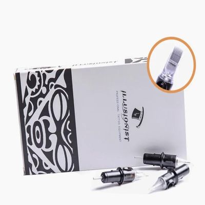 Illusionist Cartridges Tattoo Needle #12-10pcs Pack (17CM / Round Mag)