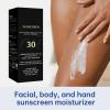 Face Sunscreen Black Girl, Sunscreen for black skin,Face & Body Moisturizing sunscreen for face SPF 30, Black Gir'l Sunscreen for black women kids,Sunscreen no white cast 2PCS view 3