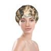 Old Elephant And Young Elephant Hair Cap For Shower, Waterproof Hair Shower Caps For Long Hair, Non-Slip Cute Shower Cap view 3