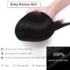 FURUIM2024M Clip in Hair Extensions One Piece Clip in Hair Extensions Real Human Hair 3/4 Full Head Thicker Hair Lace Net One Piece Hair Extensions with 5 Clips Human Hair Extensions Clip(24 Inches) view 4