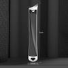 AGYCMF Portable Beveled Mouth Elongated Pointed Nail Clipper, 8.6 * 1.5cm/3.4 * 0.6in, Suitable for Ingrown/Thick Nails Multifunctional view 2