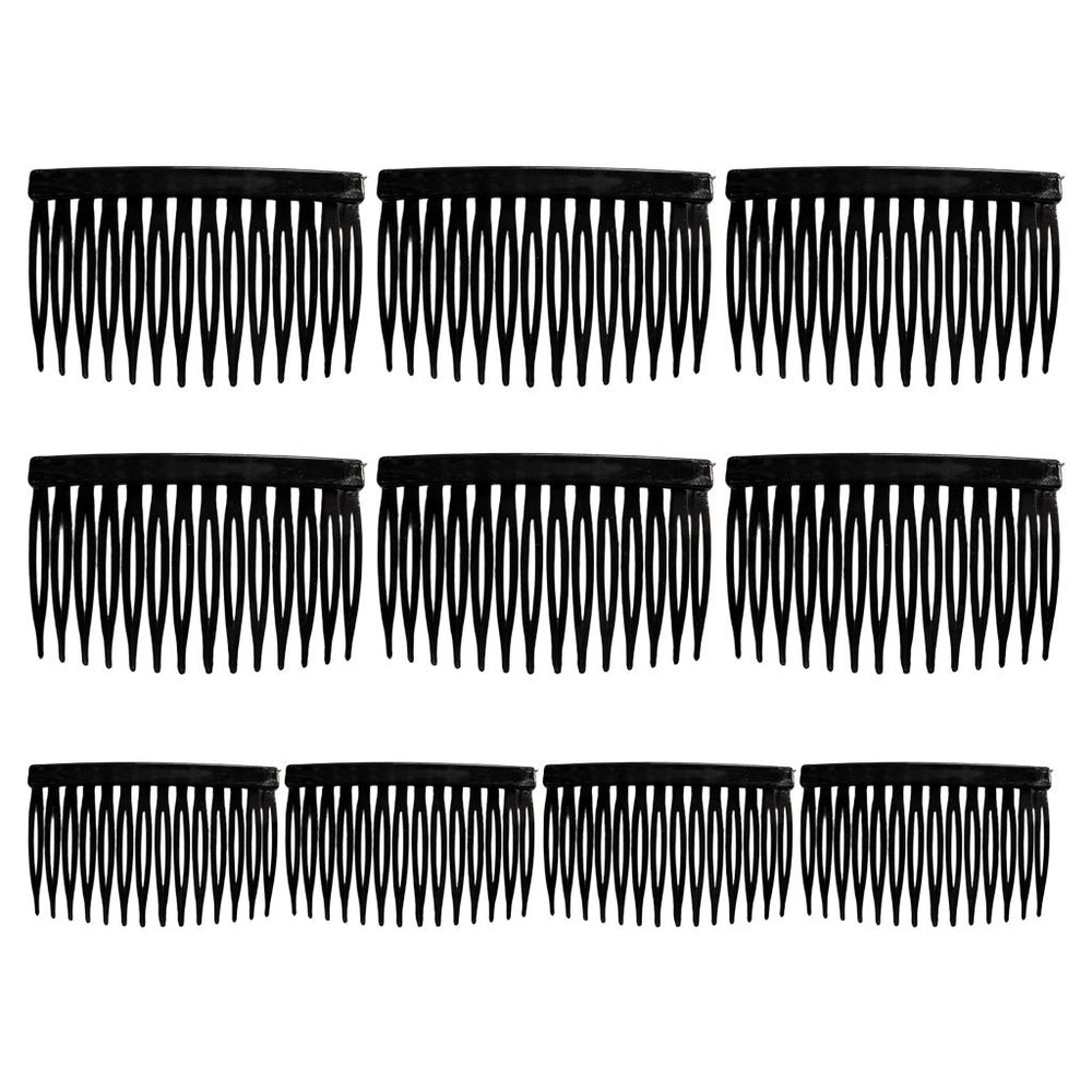 10 Pieces Hair Clip Combs 14 Teeth Bridal Wedding Veil Combs