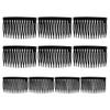 10 Pieces Hair Clip Combs 14 Teeth Bridal Wedding Veil Combs view 1