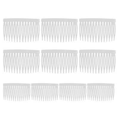 10 Pieces Hair Clip Combs 14 Teeth Bridal Wedding Veil Combs