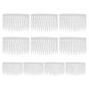 10 Pieces Hair Clip Combs 14 Teeth Bridal Wedding Veil Combs view 1