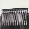 10 Pieces Hair Clip Combs 14 Teeth Bridal Wedding Veil Combs view 2