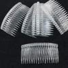 10 Pieces Hair Clip Combs 14 Teeth Bridal Wedding Veil Combs view 3