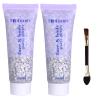 Body Glitter Face Glitter Gel: Singer Concerts Disco Festival Rave Accessories Face Glitter Makeup Chunky Sequins Mermaid Face Body Hair Glitter Gel (2 Silver) view 1
