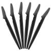 6 Pcs Black Eyebrow Razor, Face Razors Multipurpose, Facial Razors for Women Men, Eyebrow Trimmers Shaver with Protective Cover, Dermaplaning Tools for Face Body Use, Facial Hair Removal Tools view 1