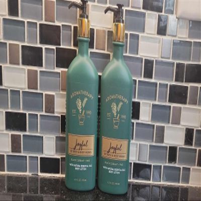 2 Aromatherapy Joyful BLACK CURRANT PINE Body Lotion