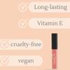SentiX On The Carpet collaction, Matte Liquid Lipstick, Long-Lasting, Vegan Formula, Paraben-Free, 8g (Seoul, 8g) view 4