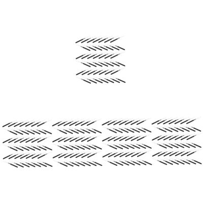 FOMIYES 500pcs Eyebrow Brush Kit Lash and Brow Spoolie Micro Brushes for Brow Lamination Tools