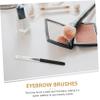 FOMIYES 500pcs Eyebrow Brush Kit Lash and Brow Spoolie Micro Brushes for Brow Lamination Tools view 2