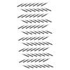 FOMIYES 200pcs Micro Eyebrow Brush Brow Lamination Supplies Spoolie Brush for Travel view 1