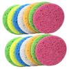 minkissy 75pcs Makeup Removal Natural Cellulose Face Spa Sponges Facial Scrub Sponges Cleansing Pads Reusable Gentle for Women Girls view 2