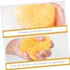 minkissy 75pcs Makeup Removal Natural Cellulose Face Spa Sponges Facial Scrub Sponges Cleansing Pads Reusable Gentle for Women Girls view 3