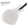 HONMEET Cute Plush Body Powder Puff Refreshing Makeup Pads Bowknot for After-bath Household Use view 3
