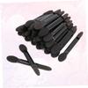 FOMIYES 150pcs Double-headed Eyeshadow Brush Sponge Applicators for Smooth Application Lightweight Makeup Tool for Travel Daily Use and Special Occasions Black view 3