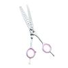 1 Piece 9cr13 Alloy 6" Hairdressing Scissors 11 Teeth Shark Toothed Scissors Pinking Thinning Shears Razor Edge Barber Shears view 2