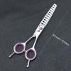 1 Piece 9cr13 Alloy 6" Hairdressing Scissors 11 Teeth Shark Toothed Scissors Pinking Thinning Shears Razor Edge Barber Shears view 3