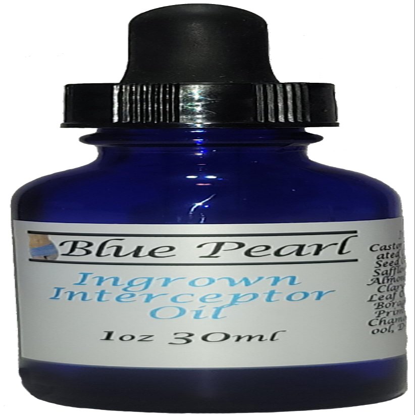 Blue Pearl Wax Ingrown Interceptor Oil Post Wax 1oz