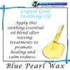 Blue Pearl Wax Liquid Gold Soothing Oil Post Wax 1oz view 3
