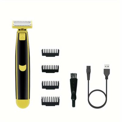 Generic Full Body Men's Electric Shaver - Wet and Dry Double Shave for Face and Body - Ergonomic Design