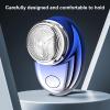 NinthAvenue Basics Electric Shaver - Portable Shaver | Waterproof Shaver Portable Electric Shaver | Rechargeable High Powerr Travel Portable Shaver | Pocket Size Shaver for Men, Suitable for Home, Travel, Blue view 2