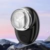 NinthAvenue Basics Electric Shaver - Portable Shaver | Waterproof Shaver Portable Electric Shaver | Rechargeable High Powerr Travel Portable Shaver | Pocket Size Shaver for Men, Suitable for Home, Travel, Black view 4