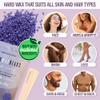 Tress Wellness Waxing Kit for Sensitive Skin  Safe for Face & Skin, Prep & Aftercare Spray, Easy to Use  At-Home Kit for Face, Bikini, Brazilian & Full Body - Digital Display, Misty Lilac view 2