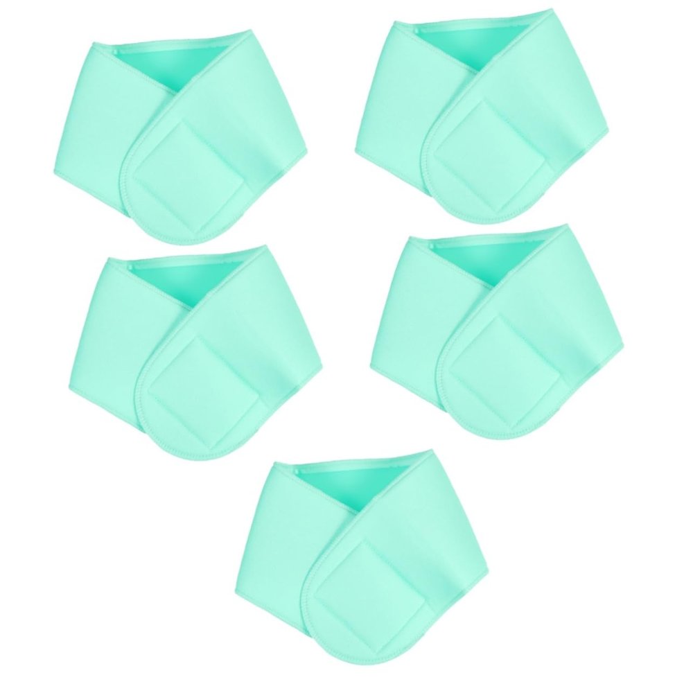 Mobestech 5pcs Moisturizing Neck Wrinkle Wrap Hydrating Neck Band Reducing and Wrinkles
