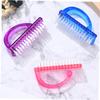 CATIEBYE 12pcs Nail Brushes Ergonomic Handle Grip for Nail Dust Cleaning Flexible Brush for Fingernails and Toes Lightweight and Portable Manicure Tools view 4