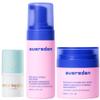 Evereden Kids Happy Face Duo Cool Peach and Baby Lip Balm - Multi-Vitamin Kids Face Wash, Face Cream and Baby Lip Balm Set - Clean & Vegan Skin Care Toddlers 3+ - Moisturizing, Nourishing, & Prot view 1